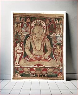 Πίνακας, The Buddha Amitayus Attended by Bodhisattvas, Tibet