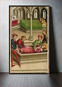 Πίνακας, The Burial of Saint Wenceslas
