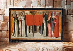 Πίνακας, The Burial of Saint Zenobius by Davide Ghirlandaio (David Bigordi)