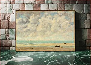 Πίνακας, The Calm Sea by Gustave Courbet