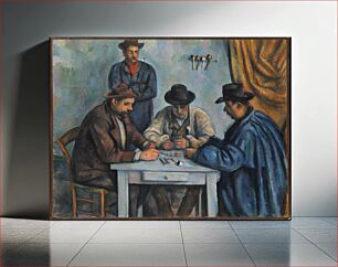 Πίνακας, The Card Players by Paul Cézanne