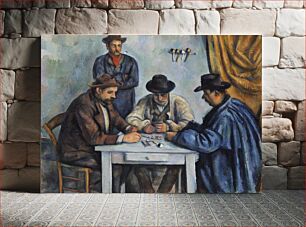 Πίνακας, The Card Players (ca. 1890–1892) by Paul Cézanne