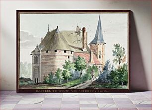 Πίνακας, The castle in Wouw (1741) by Aert Schouman
