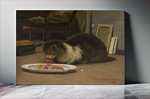 Πίνακας, The Cat in the Studio by David Jacobsen
