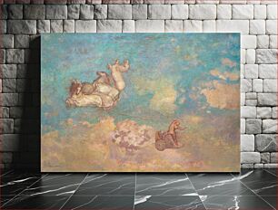 Πίνακας, The Chariot of Apollo (1905—1916) by Odilon Redon