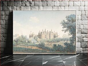 Πίνακας, The Château of Chambord Seen from the Southwest by Simon Mathurin Lantara