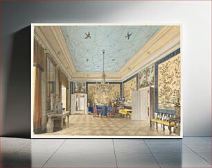 Πίνακας, The Chinese Room in the Royal Palace, Berlin by Eduard Gaertner