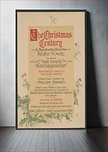 Πίνακας, The Christmas Century, a magnificently illustrated holiday number.