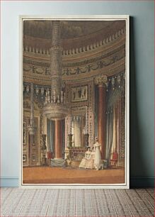 Πίνακας, The Circular Dining Room at Carlton House, London, Charles Wild
