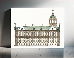 Πίνακας, The City Hall in Amsterdam by Johan Teyler (1648 -1709)