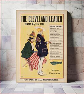 Πίνακας, The Cleveland leader, Sunday, May 26th, 1895