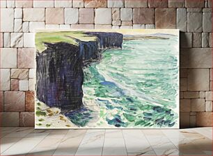 Πίνακας, The Cliffs by Maxime Maufra