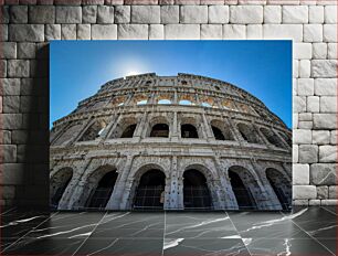 Πίνακας, The Colosseum in Rome Το Κολοσσαίο στη Ρώμη