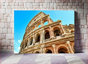 Πίνακας, The Colosseum in Rome Το Κολοσσαίο στη Ρώμη