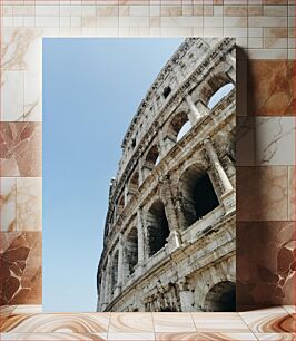 Πίνακας, The Colosseum in Rome Το Κολοσσαίο στη Ρώμη