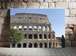 Πίνακας, The Colosseum in Rome Το Κολοσσαίο στη Ρώμη