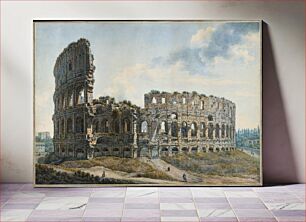 Πίνακας, The Colosseum, Rome by Abraham Louis Rodolphe Ducros