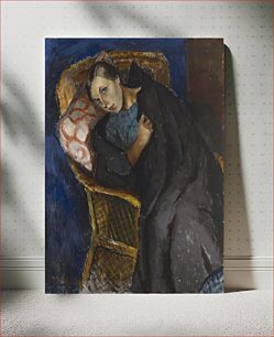 Πίνακας, The convalescent, 1923, Alvar Cawén