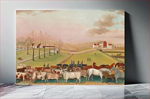 Πίνακας, The Cornell Farm (1848) byEdward Hicks