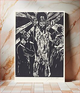 Πίνακας, The Crucifixion (1919) by Lovis Corinth