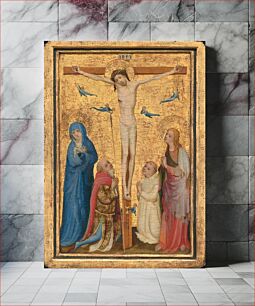 Πίνακας, The Crucifixion (ca. 1400–1410) by Master of Saint Veronica