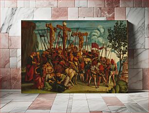 Πίνακας, The Crucifixion (ca. 1504–1505) by Luca Signorelli