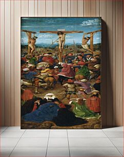 Πίνακας, The Crucifixion; The Last Judgment (1440-1441) oil painting by Jan van Eyck