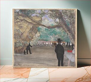 Πίνακας, The Curtain (ca. 1880 )by by Edgar Degas