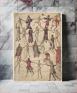 Πίνακας, The Dance of Death , Anonymous, German, 16th century