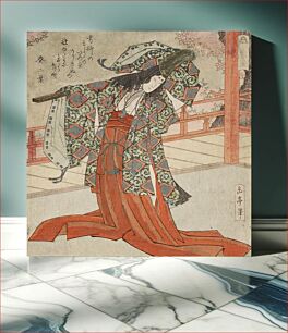 Πίνακας, The Dancer Giō by Yashima Gakutei