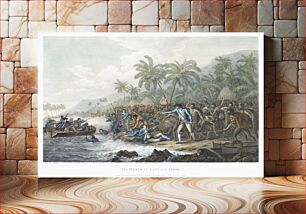 Πίνακας, The death of Captain Cook (1785) by John Webber, Francesco Bartolozzi, and William Byrne