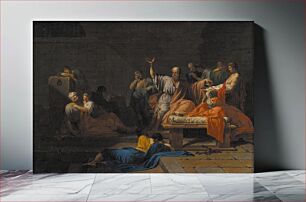 Πίνακας, The Death of Socrates by Jean Francois Pierre Peyron