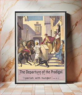 Πίνακας, The departure of the prodigal son