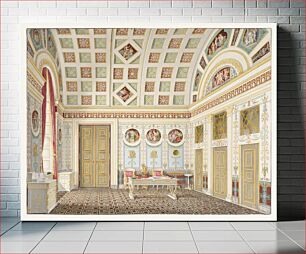 Πίνακας, The Dressing Room of King Ludwig I at the Munich Residence Palace, Franz Xaver Nachtmann