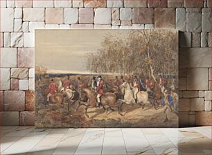Πίνακας, The Duke of Cumberland Riding With Mr. de Burgh's Hunt