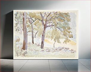 Πίνακας, The edge of a forest by Peter Hansen