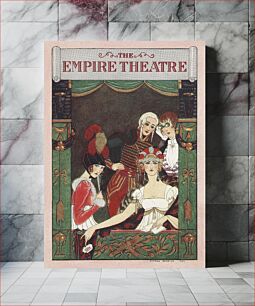 Πίνακας, The Empire Theatre (1928) by George Barbier