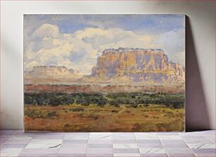 Πίνακας, The Enchanted Mesa, William Henry Holmes