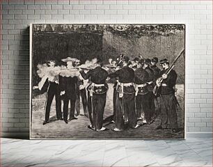 Πίνακας, The Execution of Maximilien by Édouard Manet