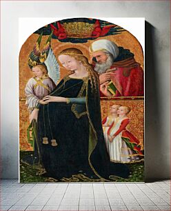 Πίνακας, The Expectant Madonna with Saint Joseph (ca. 1425–1450) by French 15th Century