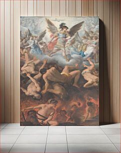 Πίνακας, The Fall of the Rebel Angels by Eugenio Cajés
