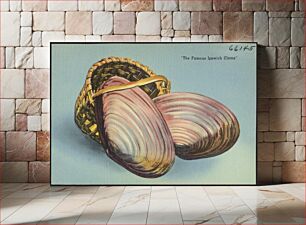 Πίνακας, "The famous Ipswich clams"