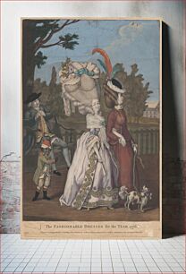 Πίνακας, The Fashionable Dresses for the Year, 1776