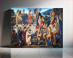 Πίνακας, The Feast of Peleus by Sir Edward Burne–Jones