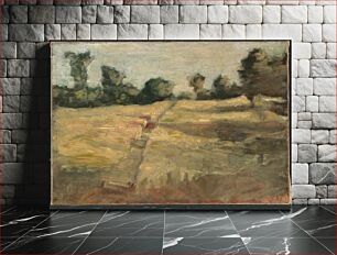 Πίνακας, The Field by Alice Pike Barney, born Cincinnati, OH 1857-died Los Angeles, CA 1931