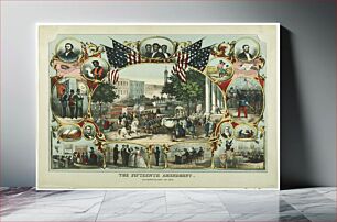 Πίνακας, The Fifteenth Amendment Celebrated May 19th, 1870
