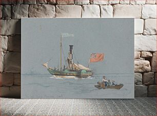Πίνακας, The First Thames Steamboat: Pearl