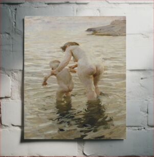 Πίνακας, The first time, 1888, Anders Zorn