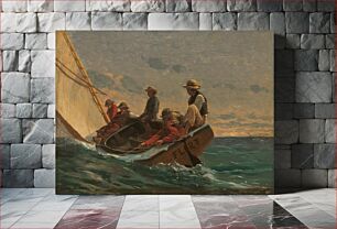 Πίνακας, The Flirt (1874) by Winslow Homer