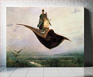 Πίνακας, The Flying Carpet, a depiction of the hero of Russian folklore, Ivan Tsarevich